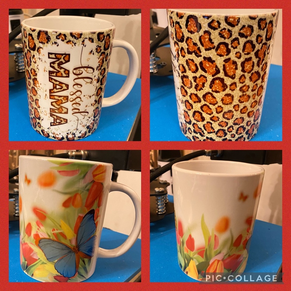 Sublimation mugs made by me